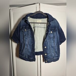 Torrid size 1 jeans jacket